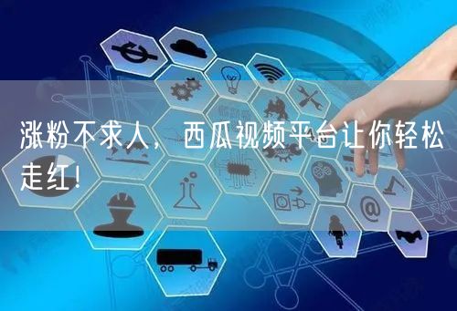 涨粉不求人，西瓜视频平台让你轻松走红！